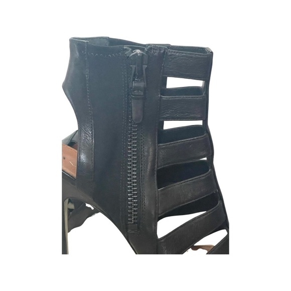 NWOT Via Spiga Gladiator Heel in Black Women’s U.S. Size 8.5 M. - Picture 8 of 16